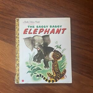 Little golden book | the saggy baggy elephant